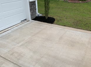 Mulching by Fred Osborne for Frank J. in Leland, NC
