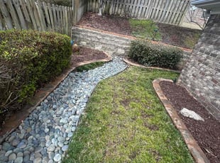 Weeding by Jestin Oxendine for John P. in Evans, GA