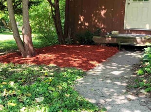 Mulching by Andrew Garfield for Karen M. in East Lansing, MI