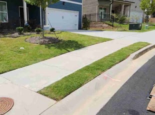Rebecca W.'s Lawn Mowing service result