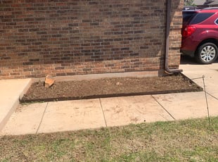 Landscaping by Cody Byars for Brandon T. in Oklahoma City, OK