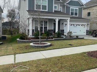 Weeding by Chance Rosenberger for Krishna P. in Huntersville, NC