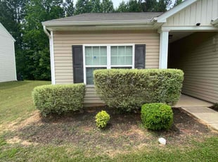 Bush Trimming by Terrance Flowers for Onika M. in Charlotte, NC