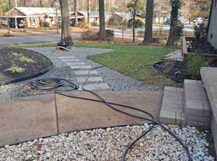 Leaf Removal by Alicia Sanders for Justin C. in Charlotte, NC