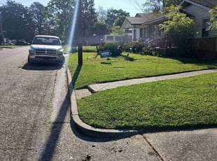 Justyn R.'s Lawn Service service result