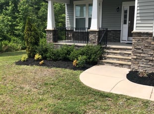 Mulching by Recardo Hunter for Roger W. in Richmond, VA