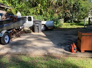 Leaf Removal by Brandon Underwood for Janifer B. in Baton Rouge, LA