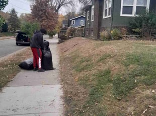 Leaf Removal by Michelle Tomlinson for Stuart V. in Minneapolis, MN