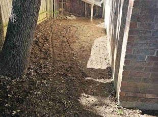 Leaf Removal by Jae McDonald for Scott H. in Bedford, TX