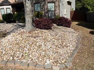 Weeding by Phillip StPreuve for Anish K. in Dacula, GA