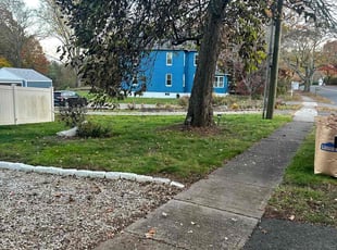 Leaf Removal by Scott Bassett for Lorrainna B. in Stratford, CT