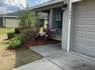 Landscaping by Chris Rudd for Sonya E. in Bartow, FL