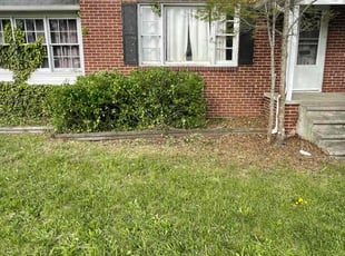 Landscaping by Doyle Napper for Clover M. in Burlington, NC