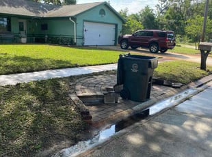 Leaf Removal by Tavares Parks for Angela M. in Titusville, FL