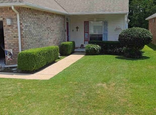 Bush Trimming by John Joens for Penelope R. in Gulf Breeze, FL