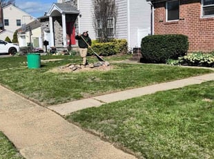 Leaf Removal by Abraham Iraheta for Wendy H. in Syosset, NY
