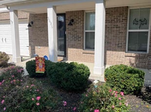 Bush Trimming by Tywuan Williams for Sara P. in McCordsville, IN