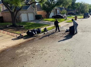 Leaf Removal by Shameem Mohmand for Siby T. in Irving, TX