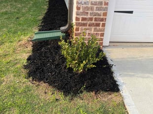 Mulching by Robert Jones for Fangmei Z. in Acworth, GA