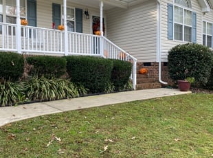 Bush Trimming by Nicholous Johnson for Ray E. in youngsville, NC
