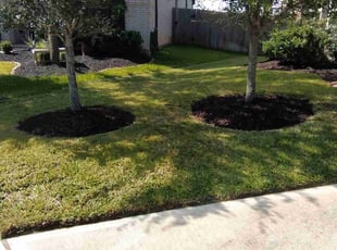 Mulching by Paul Jones for Robert R. in Katy, TX