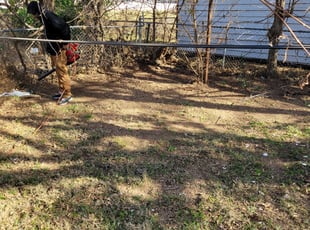 Leaf Removal by James Archer for James B. in Del City, OK