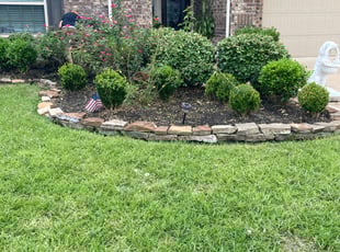 Weeding by David Dekerlegand for M. W. in Friendswood, TX
