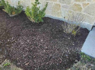 Mulching by Remijia Slaughter for Taj N. in Crowley, TX