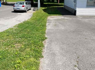 Leaf Removal by Handy Ellison for Karen R. in Waterbury, CT