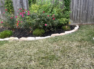 Weeding by Wilbert Kinnerson for David F. in Sienna Plantation, TX