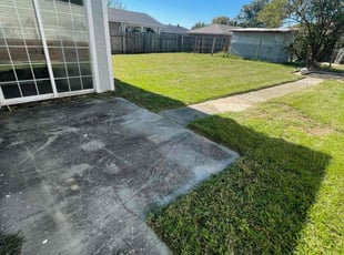 Hosam A.'s Lawn Mowing service result