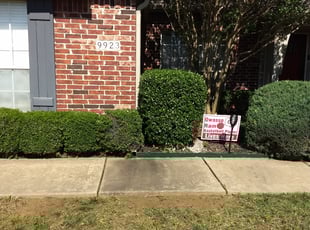 Bush Trimming by Michael Boomershine for Brandy M. in Owasso, OK