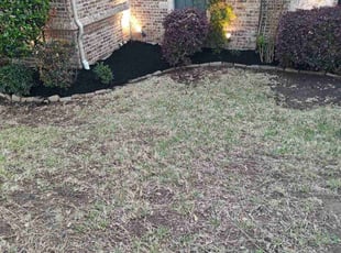 Mulching by Juan Sanchez-Valdez for Ryan B. in Euless, TX