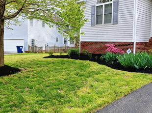 Mulching by Chris Thomas for Ruth A. in Chester, VA