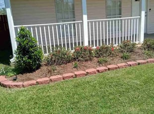 Landscaping by Jequez Davis for Chris B. in LaPlace, LA