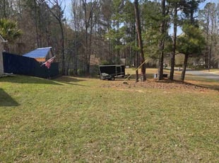Leaf Removal by David Clark for Ron M. in Sharpsburg, GA