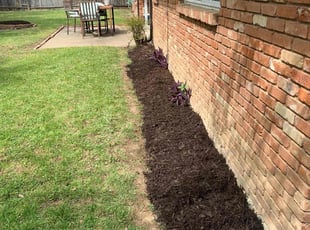 Mulching by Miguel Chazarreta for Conny N. in Fort Worth, TX