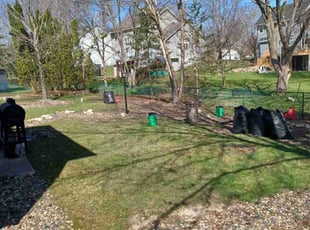 Leaf Removal by David Gallaway for Holly B. in Woodbury, MN