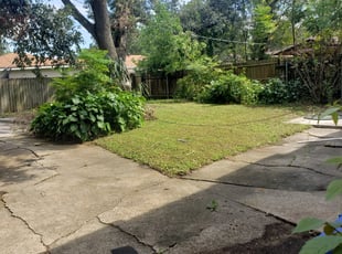Leaf Removal by George Lombas for Melanie G. in New Orleans, LA