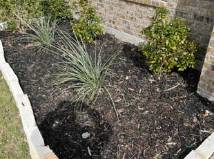 Landscaping by Timothy Baker for Angela R. in heartland, TX