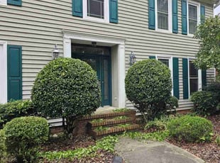 Bush Trimming by Marie Torres for Derrick L. in High Point, NC