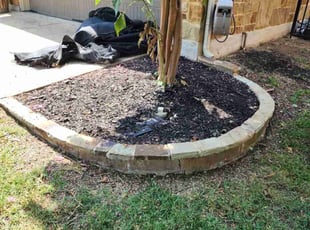Weeding by Rene Gabriel Ramirez for David J. in Round Rock, TX