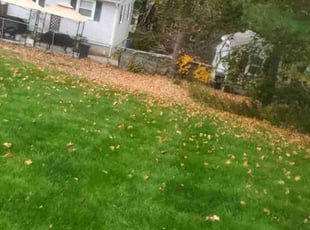 Leaf Removal by Randy Scanlon for Robert A. in Nashua, NH