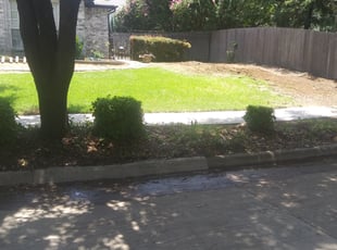 Bush Trimming by Gralin Johnson for 5358 Cresent lake. The new one KriS G. in Fort Worth, TX