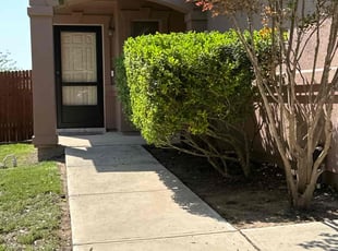 Bush Trimming by Rene Hernandez for Ron A. in Kyle, TX