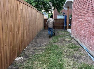 Aeration by Juan Garcia for Jason U. in Plano, TX