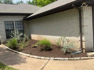 Mulching by Michael Lee for Mary J. in Sugar Land, TX