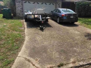 Leaf Removal by Linda Jones for Steven M. in Conroe, TX