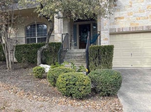 Bush Trimming by Lauren Frye for Cybele M. in San Antonio, TX