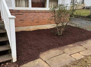 Mulching by Jairon Villagran for Catherine B. in Gaithersburg, MD